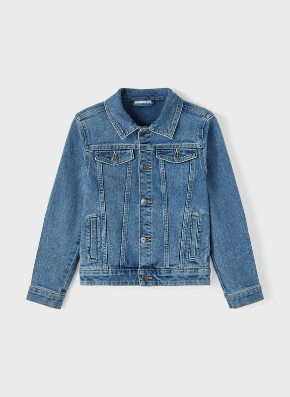GIUBBOTTO JEANS JACK RAGAZZO, MEDIUM BLUE DENIM, medium