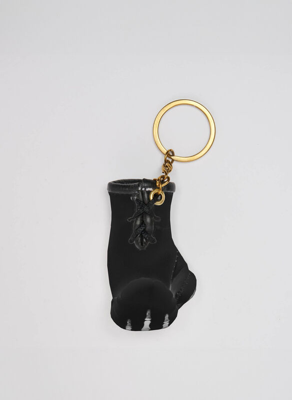 PORTACHIAVI GUANTINO LEONE X IUTER, 01 BLK, medium