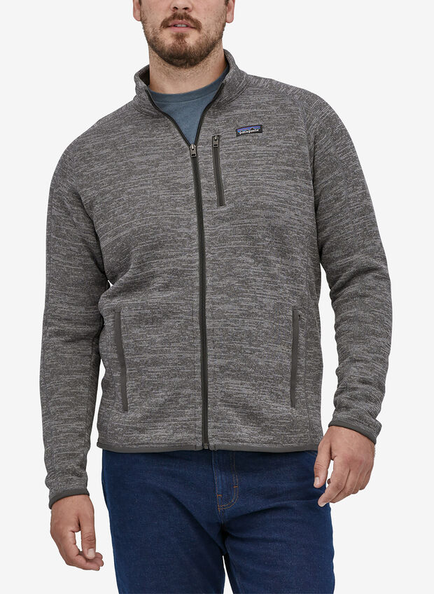 PILE BETTER SWEATER FULL ZIP, GREY, large