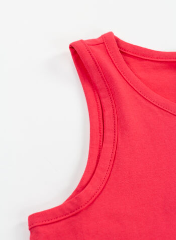 CANOTTA COLOR RAVE RAGAZZA, RS009 RED, small