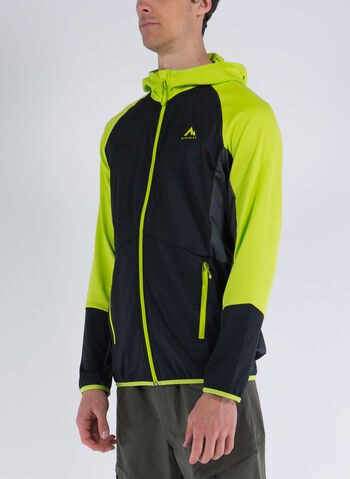 FELPA ROLLIN FULL ZIP, 903 BLKLIME, small