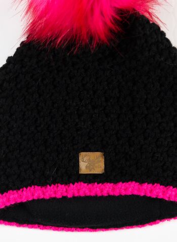 CAPPELLO MAGLIA PON PON FLUO, , small