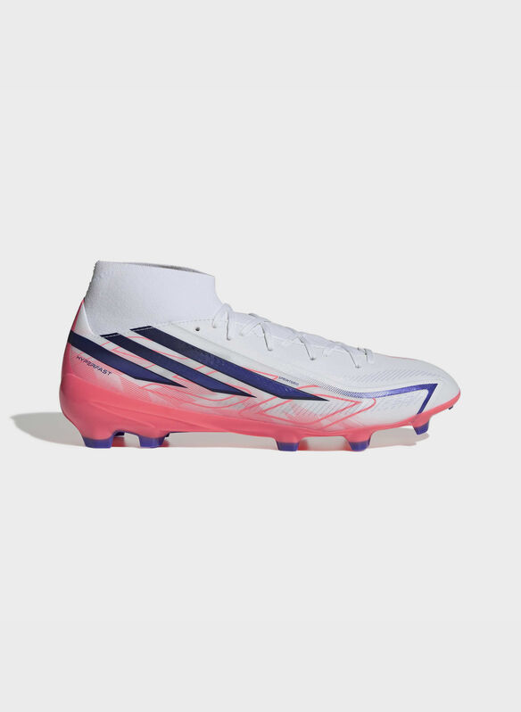 SCARPINO F50 HYPERFAST MID LEAGUE FG, - WHTBLUCORAL, medium