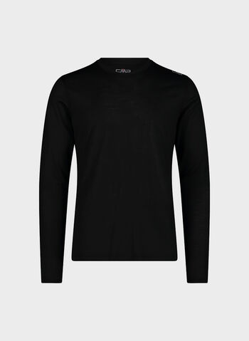 T-SHIRT UNLIMITECH CON PERFORMANCE MERINO, U901 BLK, small