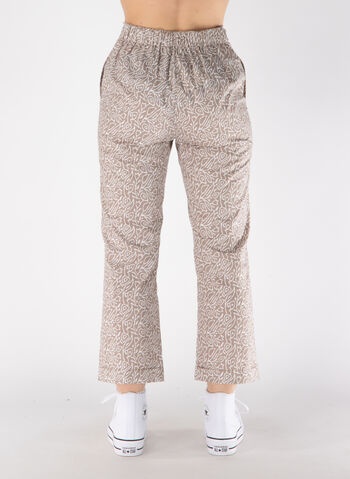 PANTALONE CON STAMPA FLOREALE, 049 BEIWHT, small