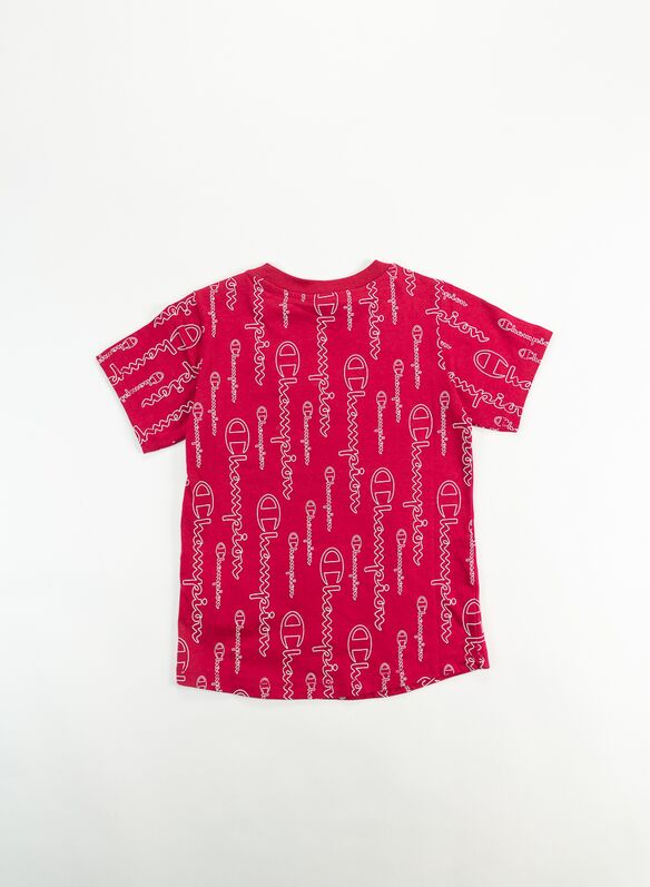 T-SHIRT ALL OVER RAGAZZA, RL025RED, medium