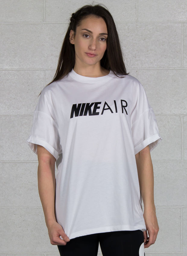 T-SHIRT AIR OVER LOGO, 100WHT, large
