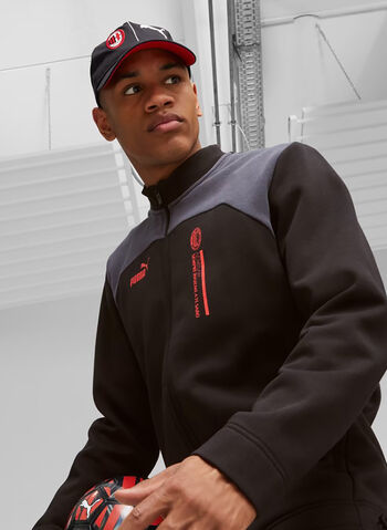 CAPPELLO VISERA AC MILAN, 01 BLKRED, small