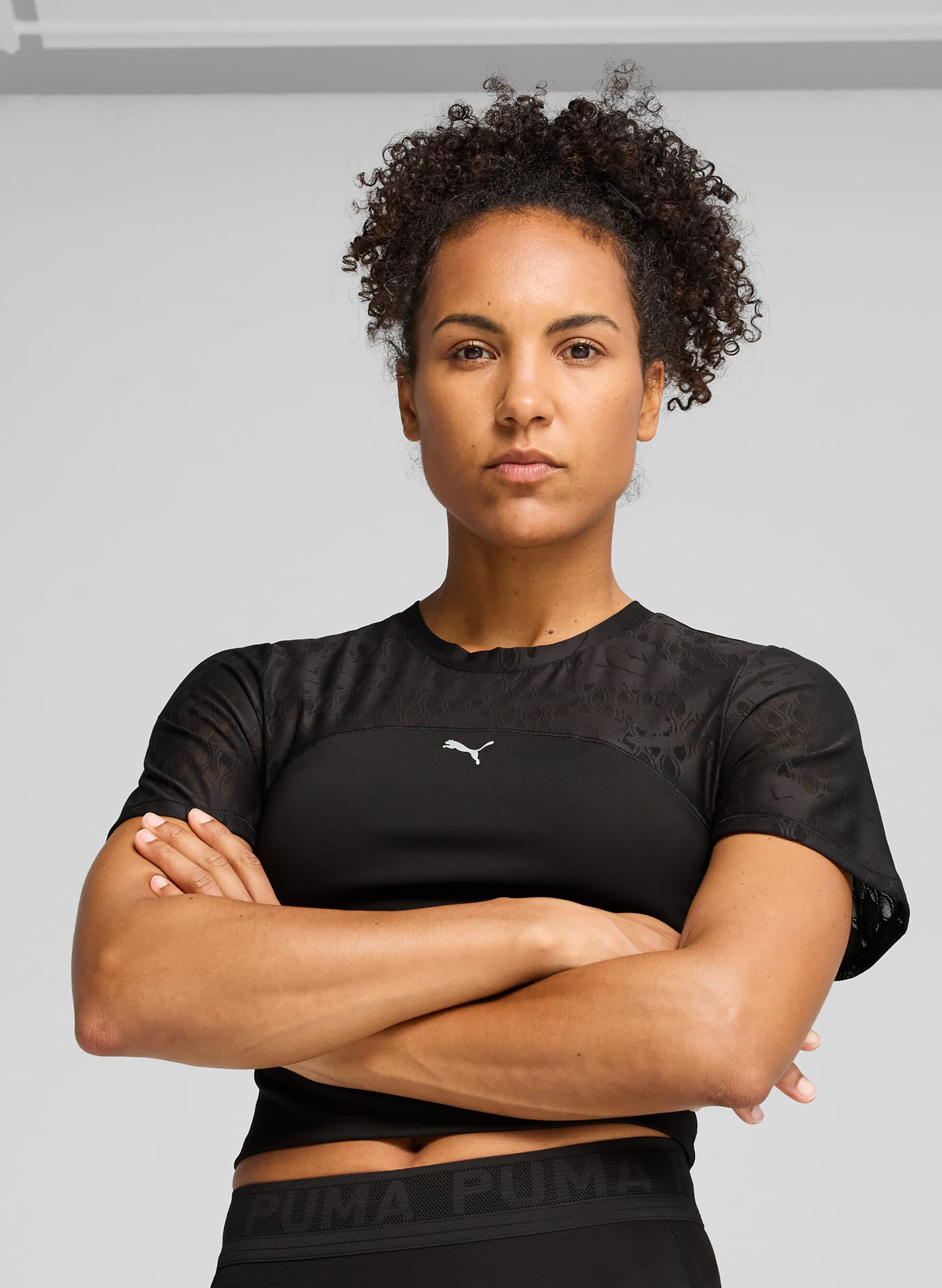 PUMA T-SHIRT LACE CROP