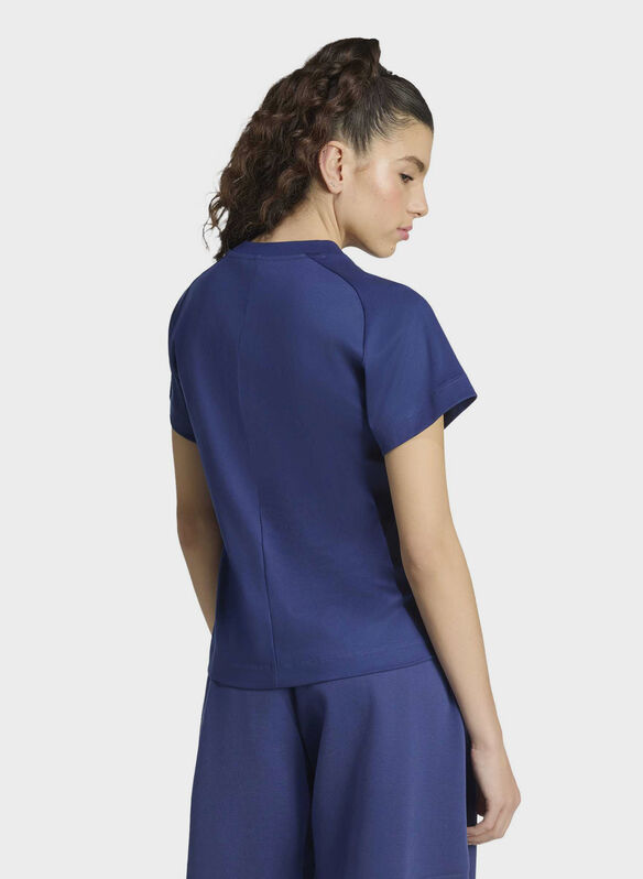 T-SHIRT MODAL, - DARK BLUE, medium
