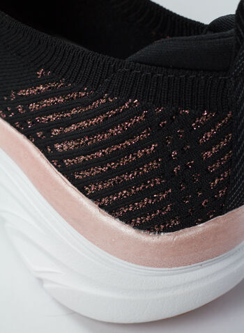 SCARPA D.LUX WALKER SLIP-ON MEMORY FOAM, BKRG BLKPINK, small