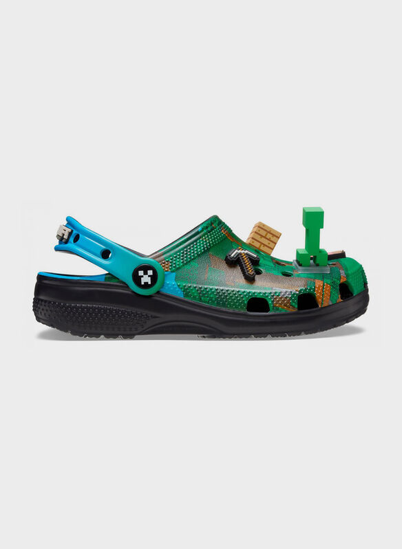 SANDALO SABOT MINECRAFT CLASSIC CLOG JUNIOR, MLT MULTI, medium