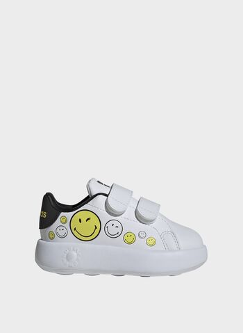 SCARPA ADVANTAGE SMILEY CON CHIUSURA A STRAPPO INFANT, WHTYELBLK, small