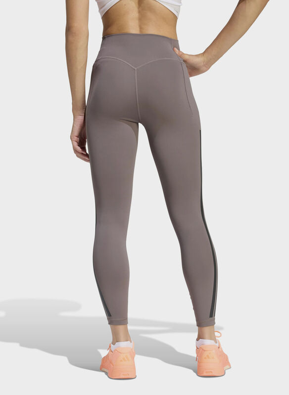 LEGGINGS OPTIME 7/8 CON LE 3 STRISCE, - ANT, medium