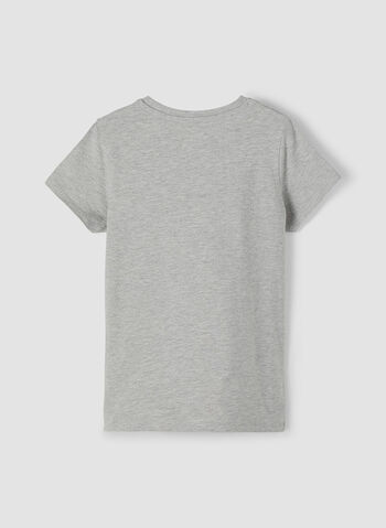 T-SHIRT HAPPY RAGAZZA, GREY, small