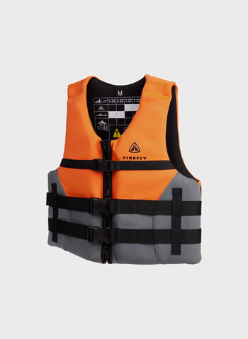 GILET NAUTICO SENIOR, 901 BLKORA, small