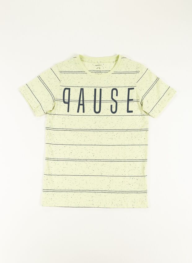 T-SHIRT DUSAN RAGAZZO, YELLOW, large