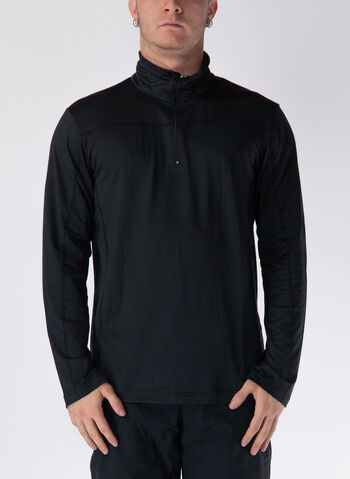 MAGLIA DA SCI 1/2 ZIP, 500 BLK, small