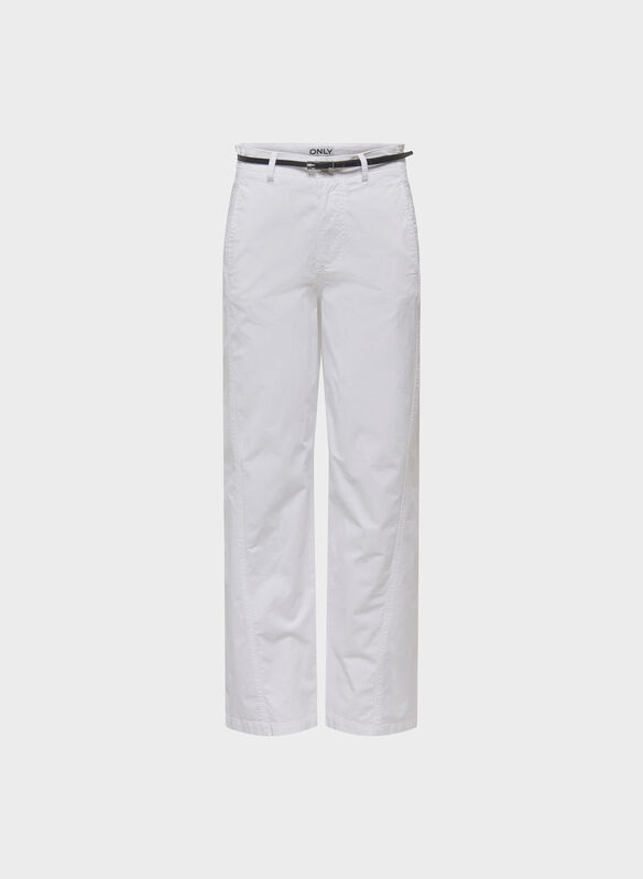 PANTALONE ONLIANA, BRIGHT WHITE, medium