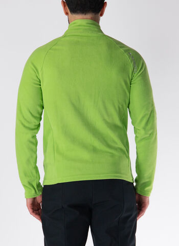 FELPA HALF ZIP IN PILE 8CENTO, 367 GREEN BRIGHT, small