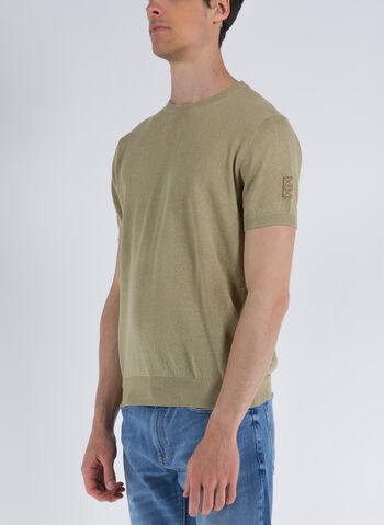 T-SHIRT IN LINO, A00341 ROPE, small