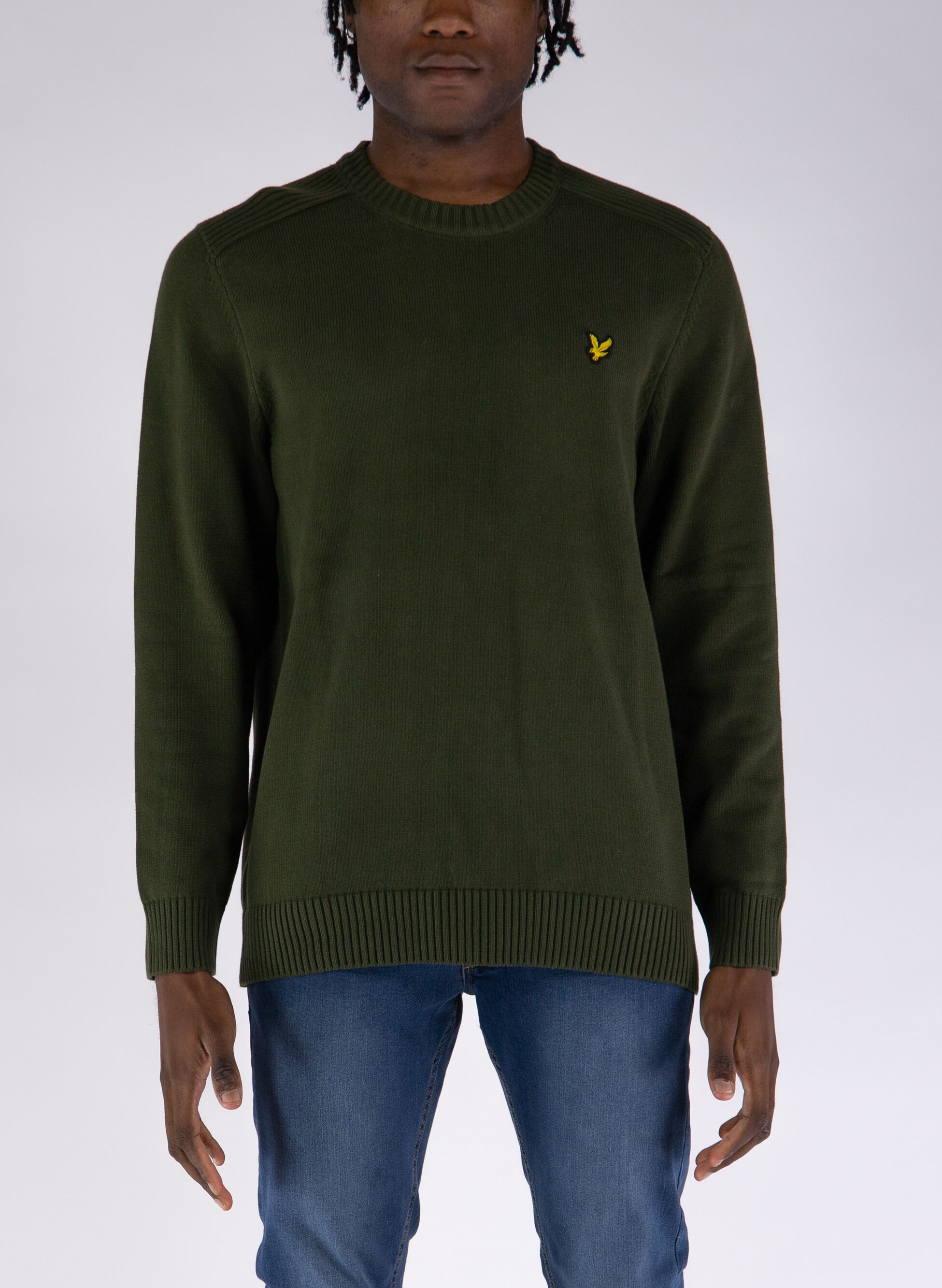 MAGLIONE COTONE GIROCOLLO XXL