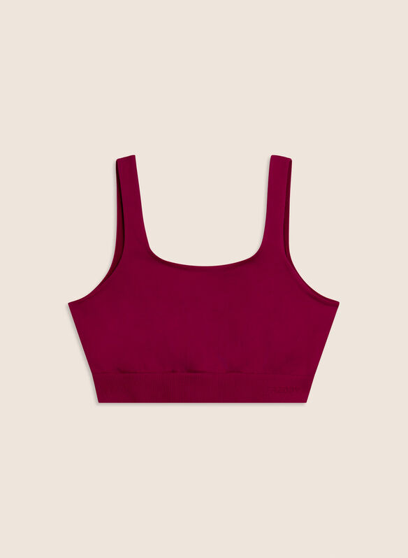 TOP SPORTIVO SEAMLESS, F60 MAGENTA, medium