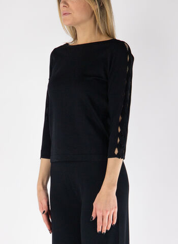 MAGLIA A MANICA 3/4, 29 BLK, small