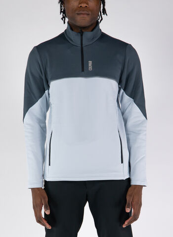 MAGLIA TERMICA 1/2 ZIP, 640 CLOUD LAVAGNA, small