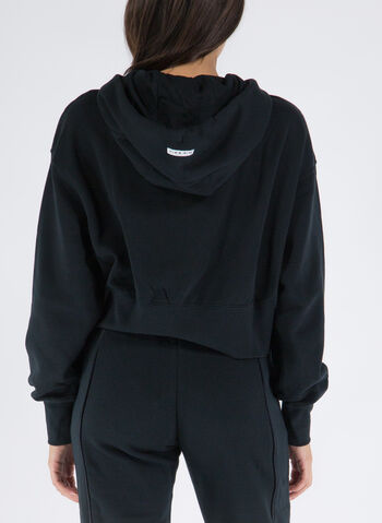 FELPA S AIR FULL ZIP CON CAPPUCCIO, 010 BLK, small