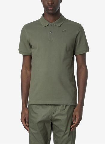 POLO PIQUET AMEDEE, V15 OLIVE, small