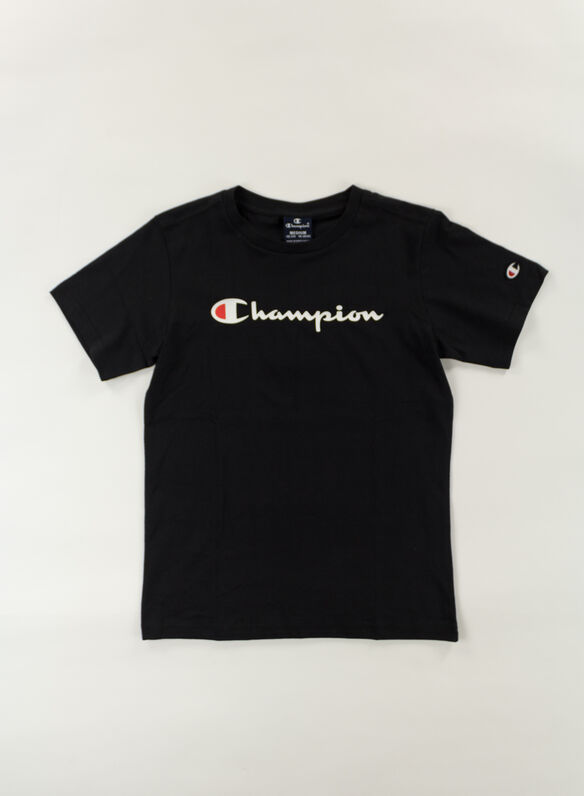 T-SHIRT AMERICAN CLASSIC RAGAZZO, KK001 BLK, medium