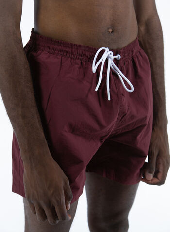 COSTUME BOXER POCKET CHECK, 14 BORDO, small