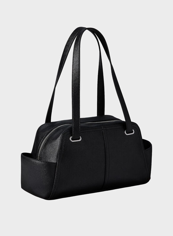 BORSA MONOLOGO SHOULDER, UB1 BLK, medium