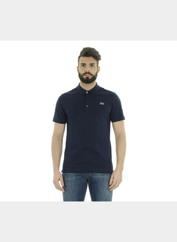 POLO SPORT DI TAGLIO REGOLARE IN MAGLIA ULTRALEGGERA , 166NVY, small