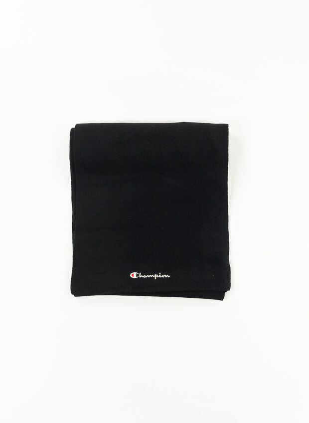 SCIARPA MAGLIA UNISEX, KK001 BLK, large