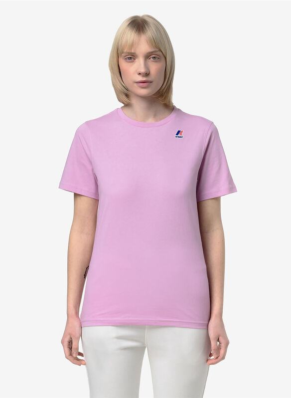 T-SHIRT LEONIDE UNISEX, V18 PINK, medium