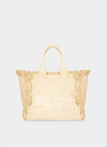 BORSA BEACH SFRANGIATA, BG NATURAL, small