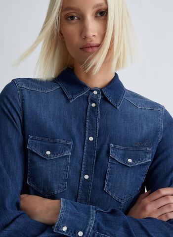 CAMICIA JEANS, 77917 STONE, small