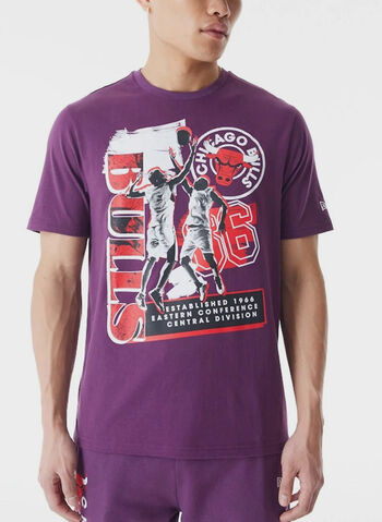T-SHIRT CHICAGO BULLS NBA GRAPHIC PLAYER, VIOLET, small