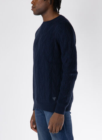 MAGLIONE INSERTATO, G7V2 NVY, small