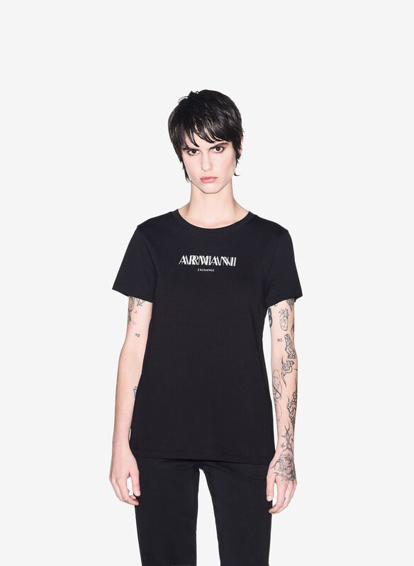 T-SHIRT LOGO, UC001 BLK, medium