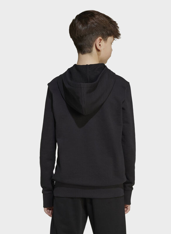 FELPA HOODIE RAGAZZO, - BLKRED, medium