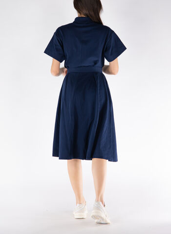 ABITO IN PIQU&Eacute; CON CINTURA, , small