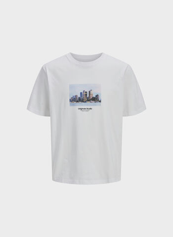 T-SHIRT SHORTSLEEVE ORIGINAL STUDIO, BRIGHT WHITE, small