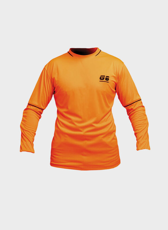 MAGLIA TRAINING PORTIERE MANICA LUNGA, - ORANGE, medium