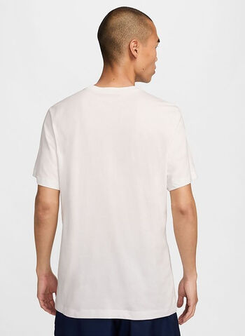 T-SHIRT SWOOSH LOGO, 121 WHT, small