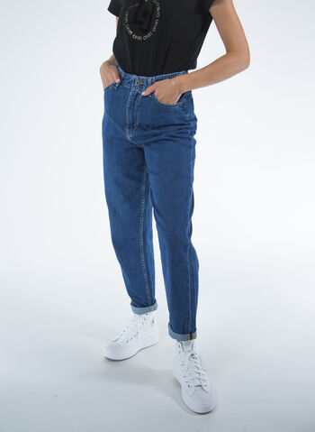 JEANS A VITA ALTA, 78544 DENIM BLU , small