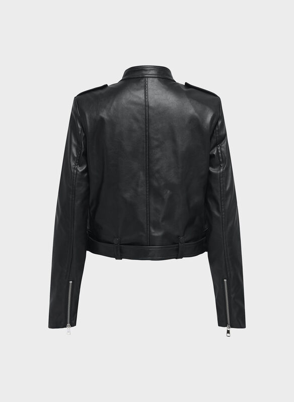 GIUBBOTTO SADIE BIKER, BLACK, medium