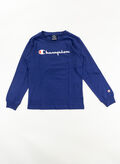 T-SHIRT LOGO RAGAZZO, BS559 ROYAL, thumb